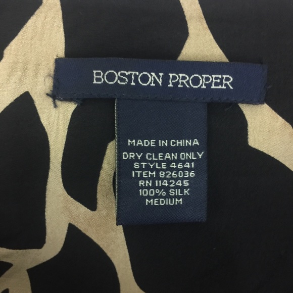 Boston Proper Womens Silk Full Skirt SZ Medium C79 - Picture 3 of 5